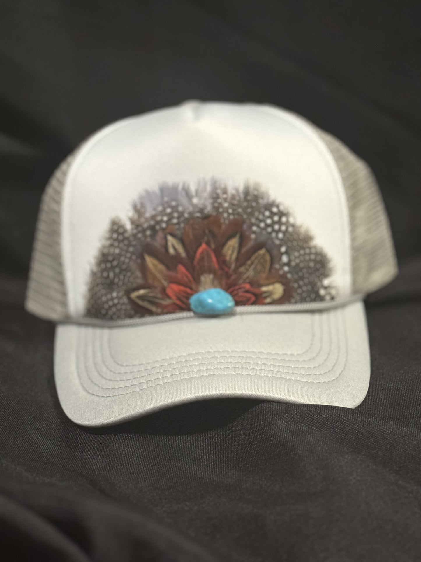 Feathered Trucker Hat