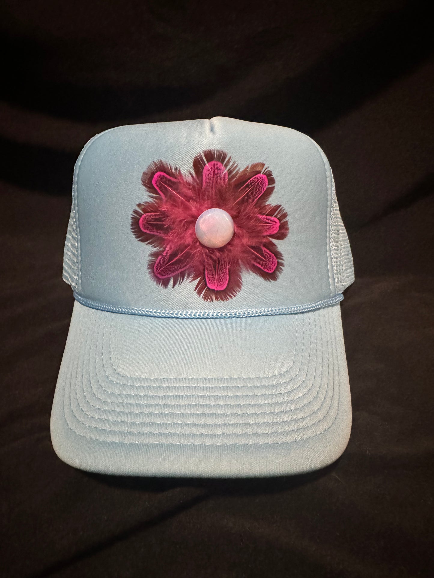 Feathered Trucker Hat