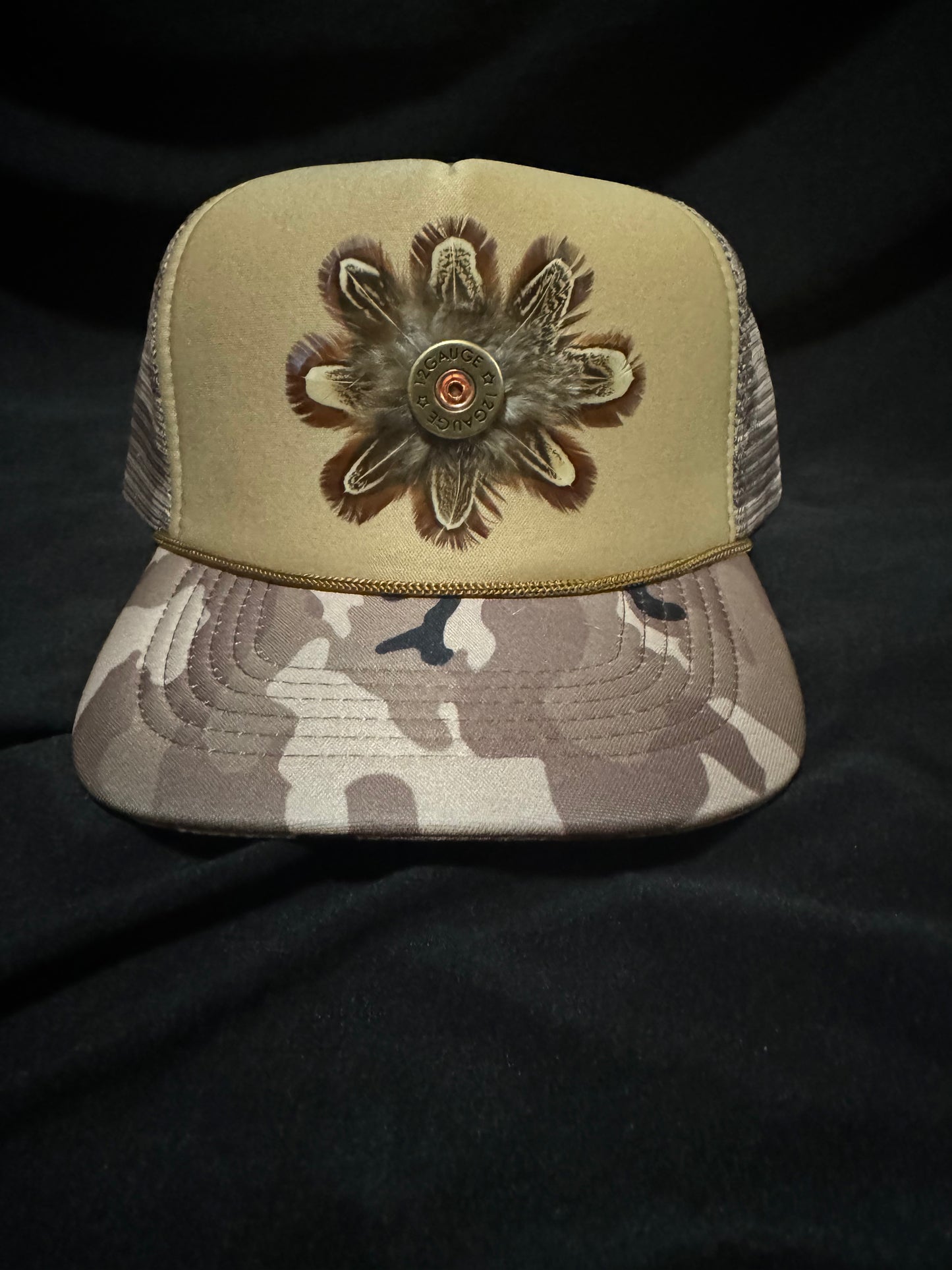 Feathered Trucker Hat