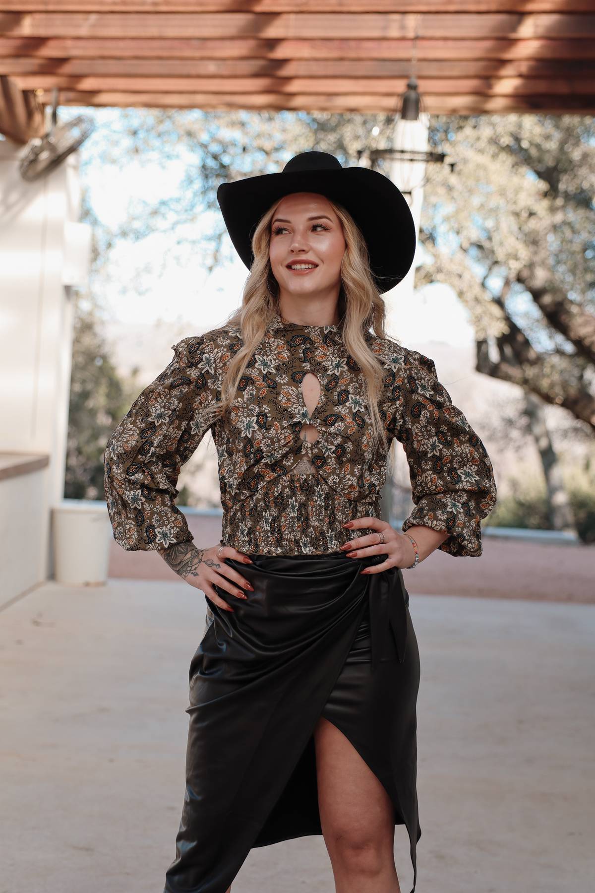 Big Sky 5x Black Cowboy Hat