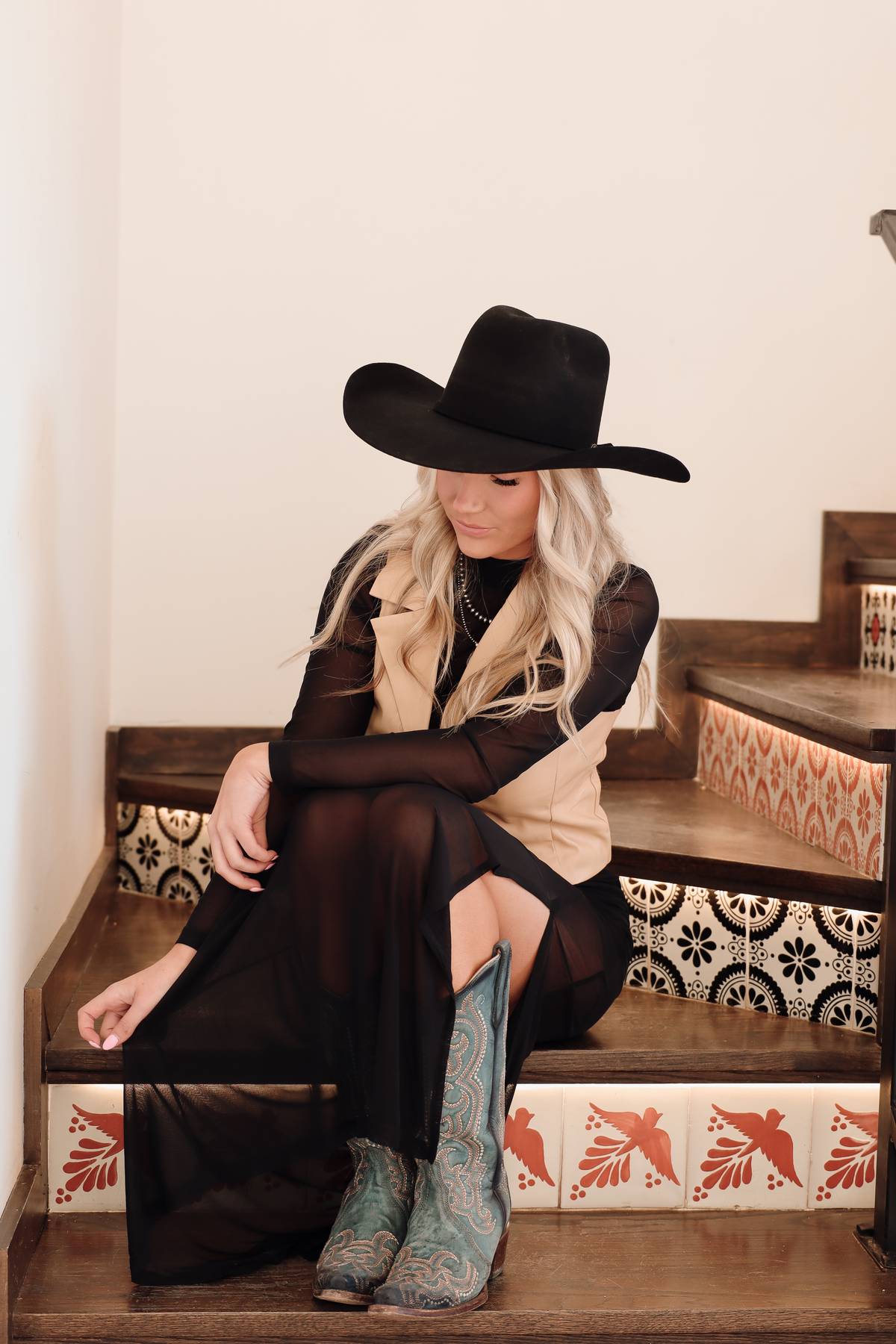 Big Sky 5x Black Cowboy Hat