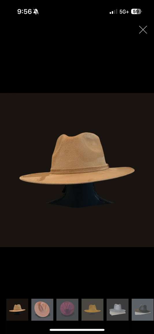 Brown Suede