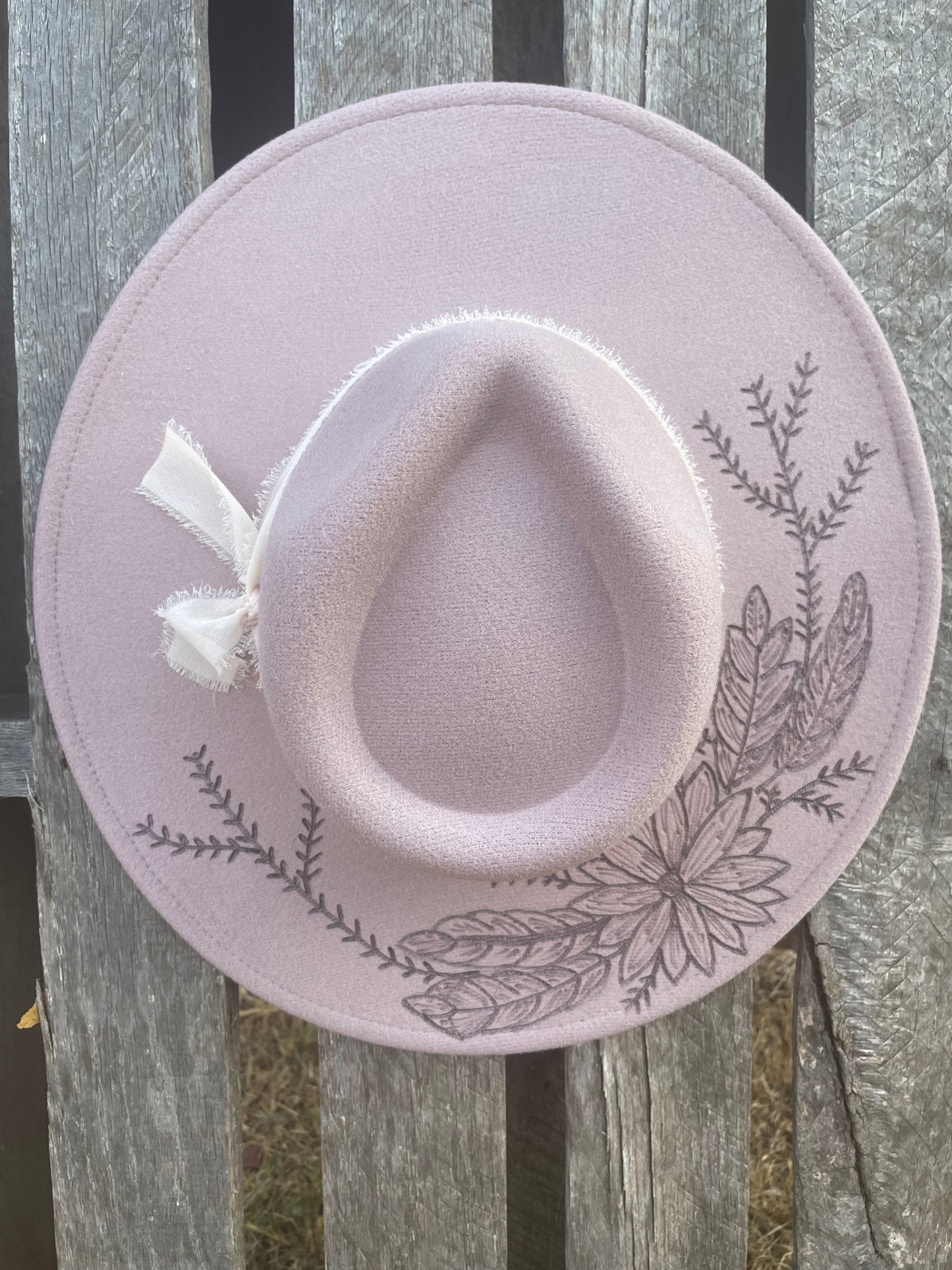 Dusty Lavender Flowers - one size fits most