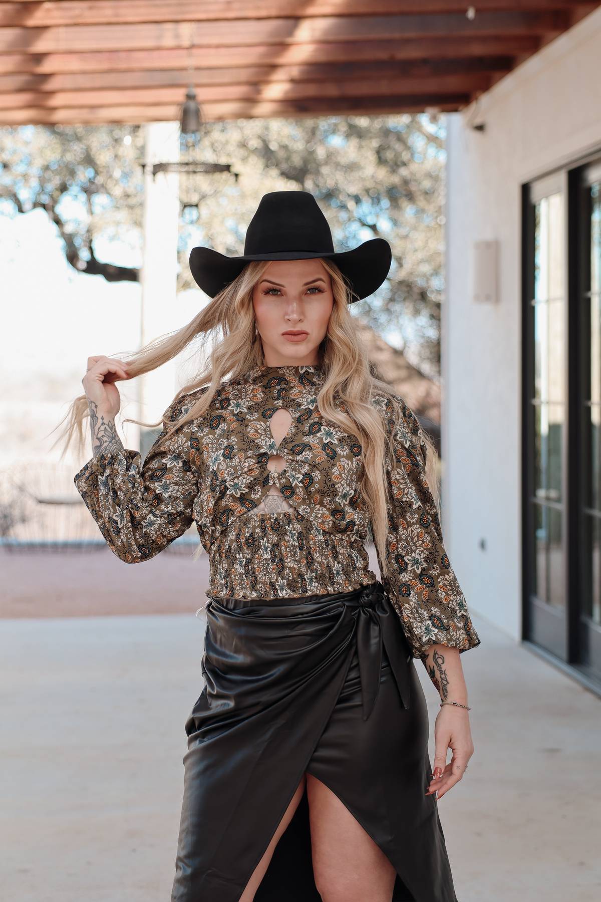 Big Sky 5x Black Cowboy Hat