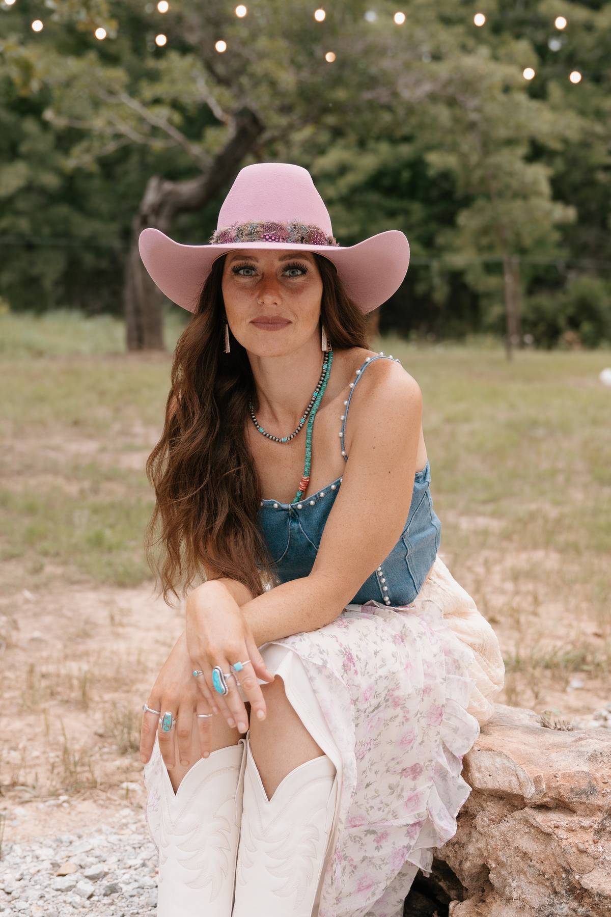 Fancy Feather Hat Band