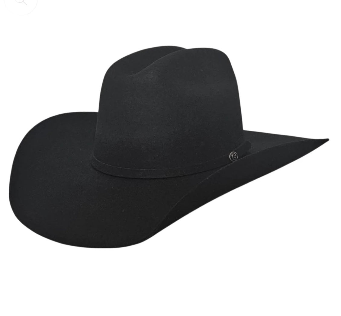 YELLOWSTONE BLACK 5X WOOL CASHMERE