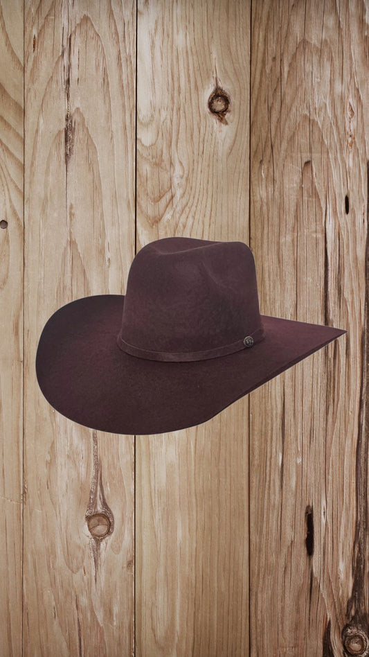 BIG SKY BLACK CHERRY 5X WOOL CASHMERE